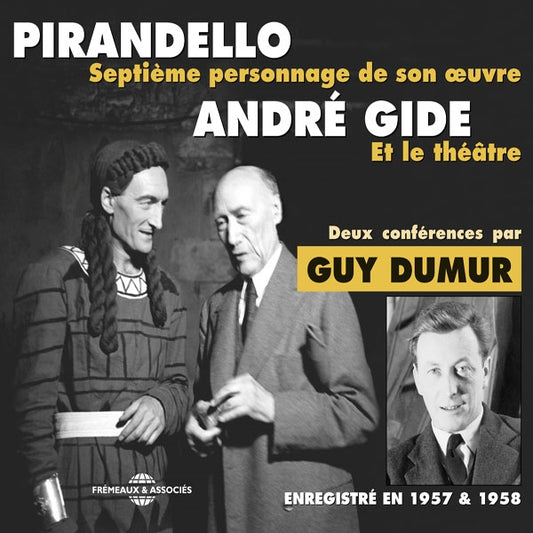 Pirandello  Andre Gide - 2 Conferences Par Guy Dumur - Rock/Pop - DCD