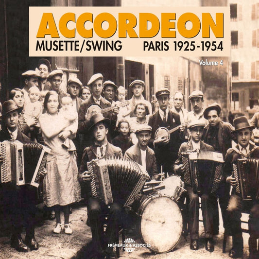 Accordeon Volume 4 - Musette/Swing. Paris 1925-1954 - Rock/Pop - DCD
