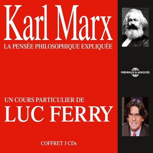 Luc Ferry - Karl Marx La Pensée Philosophique Expliquée - Un Cours Particulier De Luc Ferry - Rock/Pop - 3CD