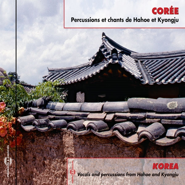 Corée Percussions Et Chants De Hahoe Et Kyongju - South Korea : Hahoe Mask Dance Drama And Kyongju: Female Vocals And Percussions - Rock/Pop - CD