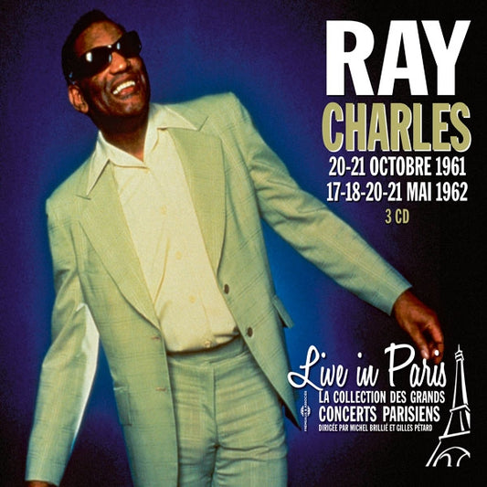 Ray Charles - Live In Paris 20-21 Octobre 1961 / 17-18-20-21 Mai 1962 - Rock/Pop - 3CD