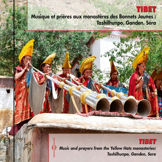 Tibet - Music And Prayers From The Yellow Hats Monasteries - Tibet - Musique Et Prières Aux Monastères - Rock/Pop - CD
