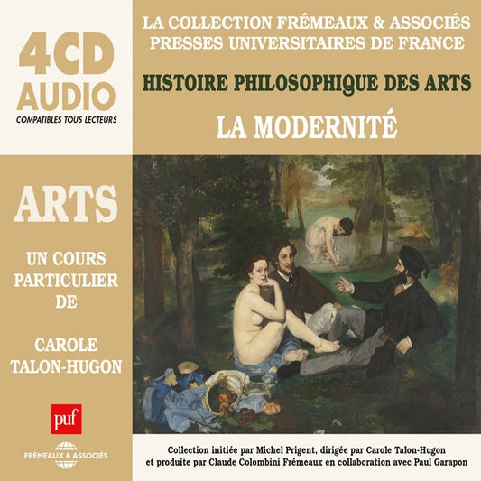 Histoire Philosophique- Vol. 4 - Arts - La Modernité  Un Cours Particulier - Rock/Pop - 4CD