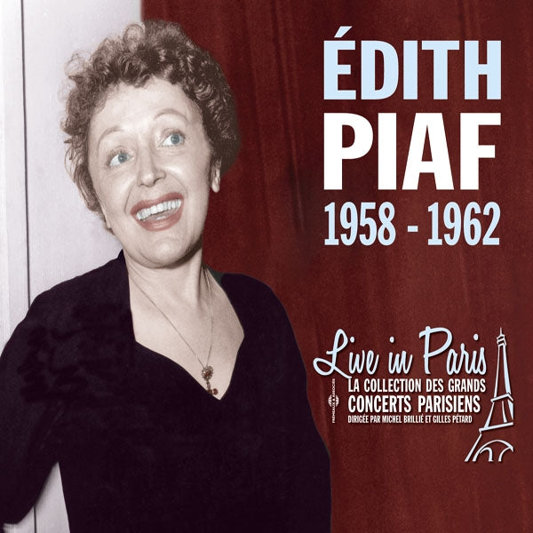 Édith Piaf - Live In Paris 1958-1962 - Rock/Pop - DCD