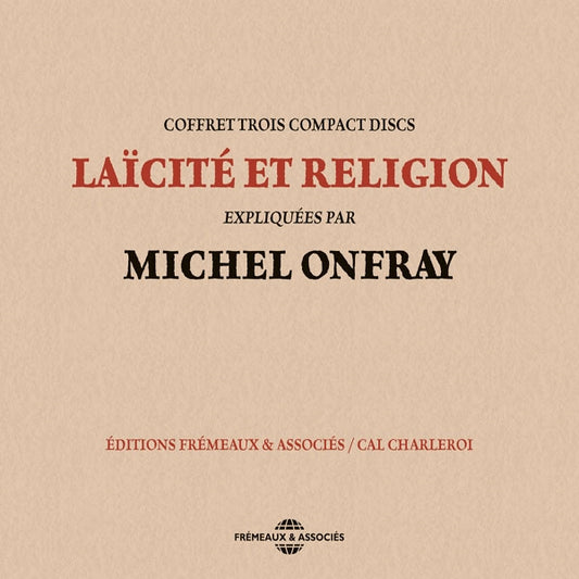 Michel Onfray - Laïcité Et Religion - Rock/Pop - 3CD