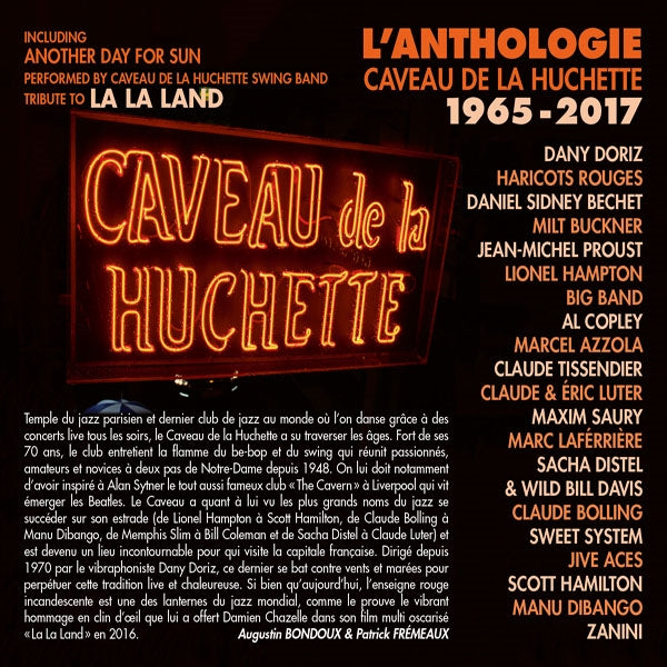 Various Artists - LAnthologie Caveau De La Huchette 1965-2017 - Rock/Pop - 3CD