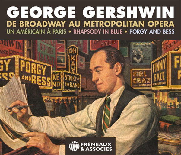 George Gershwin De Broadway Au Metropolitan Opera - Ella Fitzgerald / Louis Armstrong / Nina Smone / Miles Davis - Jazz - 3CD