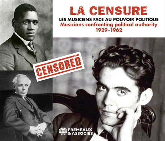 Les Musiciens Face Au Pouvoir Politique 1929-1962 - Serguei Prokofiev / Billie Holiday / Boris Vian / Amalia Rodrigues - Rock/Pop - 3CD