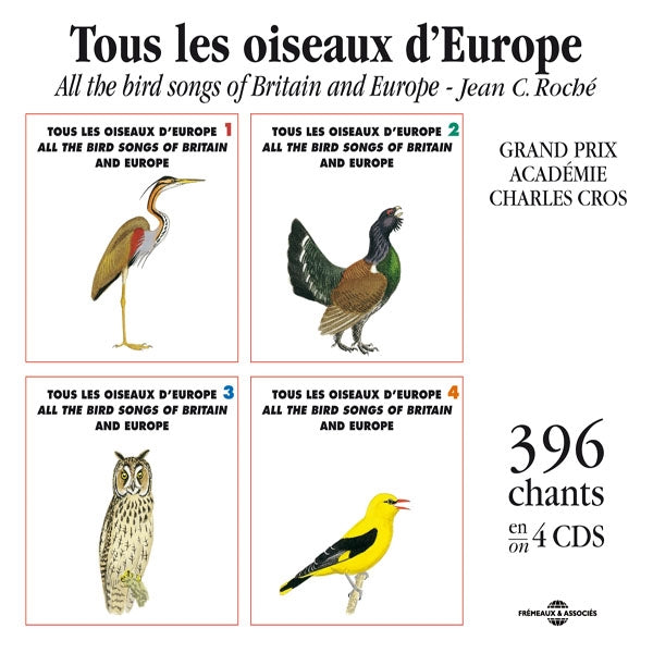 Tous Les Oiseaux D'Europe - All The Bird Songs Of Britain And Europe - Rock/Pop - 4CD