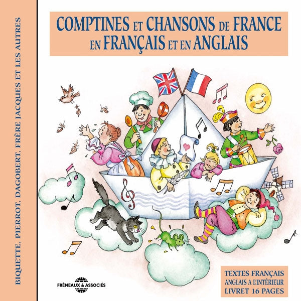 Comptines Et Chansons De France - Chansons En Francais Et En Anglais - Rock/Pop - CD