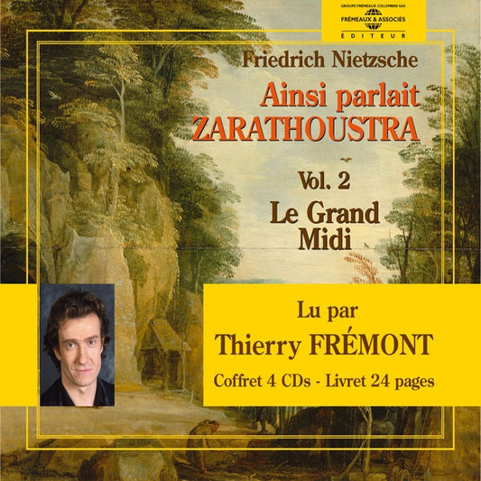 Nietzsche - Ainsi Parlait Zarathoustra Vol. 2 - Par Thierry Frémont - Rock/Pop - 4CD