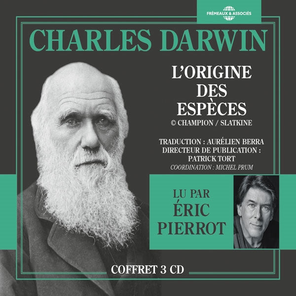 Charles Darwin - LOrigine Des Espèces (Lu Par Éric Pierrot) - Rock/Pop - 3CD