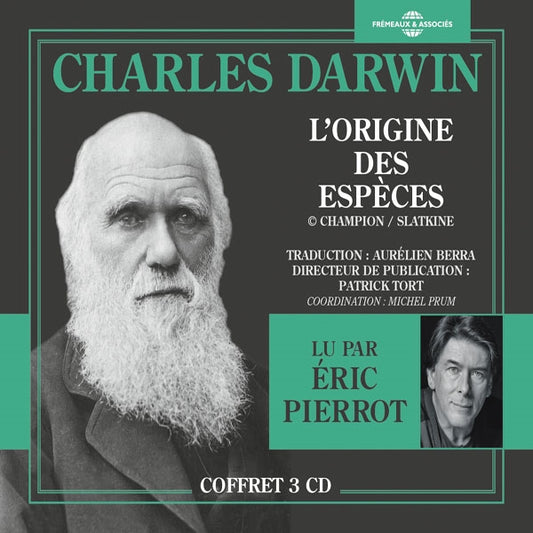 Charles Darwin - LOrigine Des Espèces (Lu Par Éric Pierrot) - Rock/Pop - 3CD