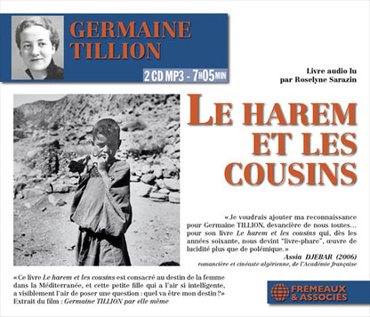 Germaine Tillion - Le Harem Et Les Cousins Livre Audio Lu Par Roselyne Sarazin (Cd Mp3) - Rock/Pop - Music CDD