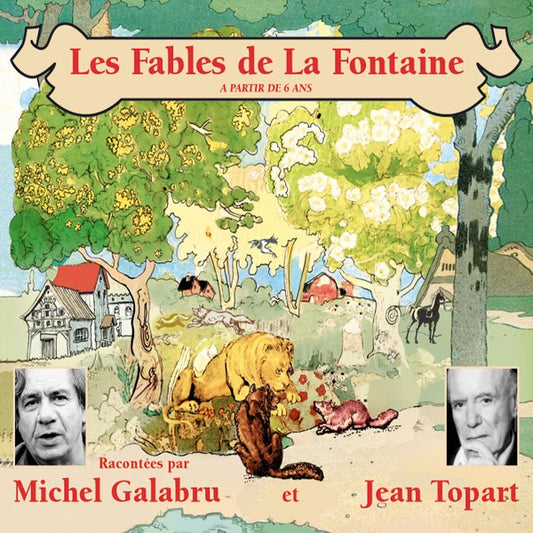 La Fontaine - Fables - Par Michel Galabru Et Jean Topart - Rock/Pop - CD