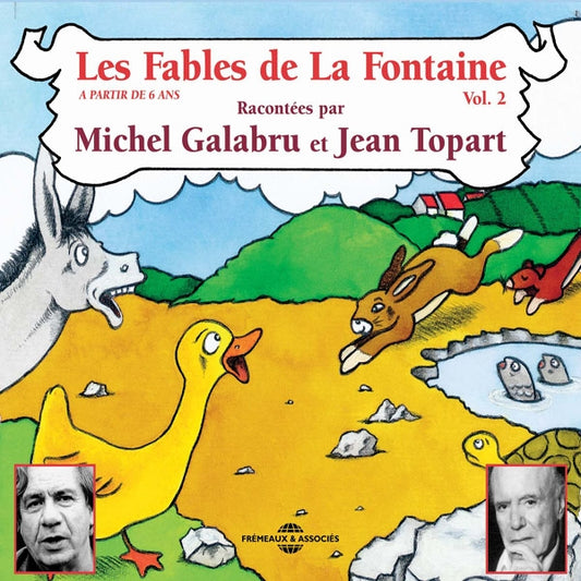 La Fontaine - Fables Vol. 2 - Par Michel Galabru Et Jean Topart - Rock/Pop - CD