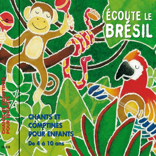 Teca Calazans - Ecoute Le Bresil - Chants Et Comptines Pour Enfants - Rock/Pop - CD