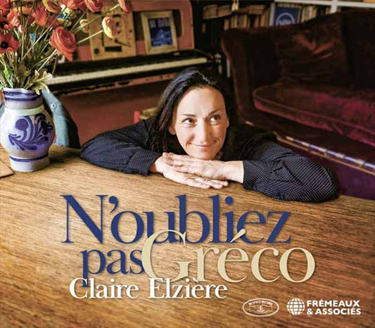 Claire Elzière - NOubliez Pas Gréco - Rock/Pop - CD