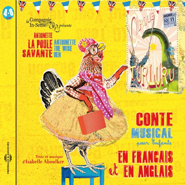 Isabelle Aboulker, Conte En Francais Et En Anglais - Antoinette La Poule Savante (Conte Musical Pour Enfants) - Rock/Pop - CD