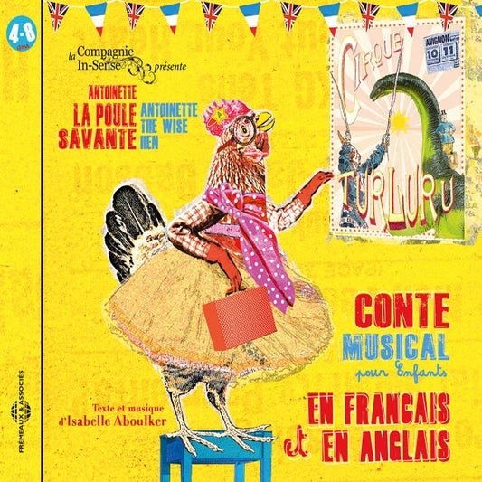 Isabelle Aboulker, Conte En Francais Et En Anglais - Antoinette La Poule Savante (Conte Musical Pour Enfants) - Rock/Pop - CD