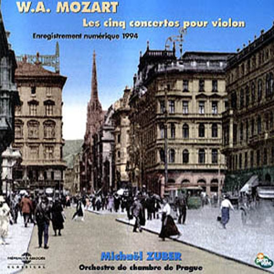 Michael Zuber - W.A. Mozart Les Cinq Concertos Pour Violon - Rock/Pop - DCD