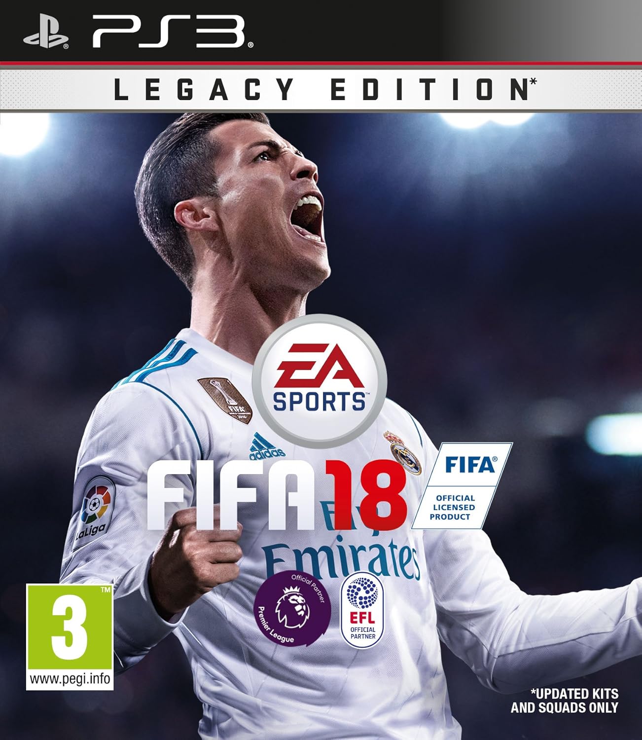 FIFA 18 Legacy Edition for Sony PlayStation 3 (PS3) - [New] Electronic Arts