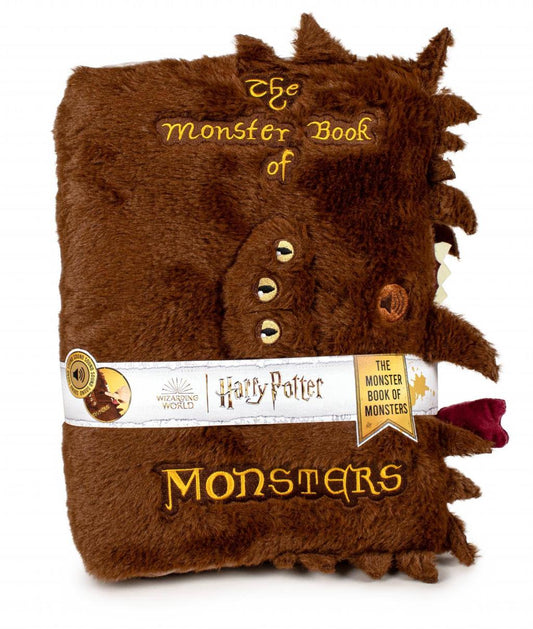 Harry Potter Plush Figure with Sound The Monster Book Of Monsters 32 cm [New]
