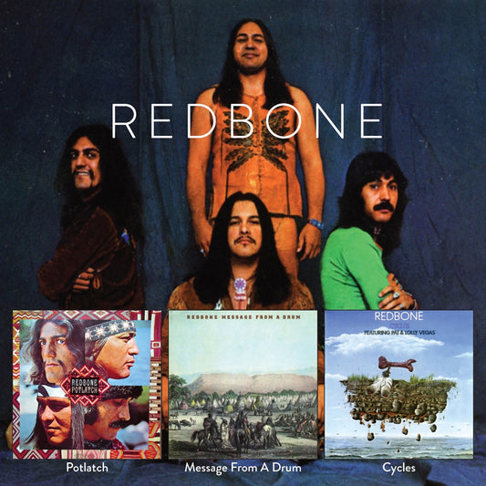 Redbone - Message From A Drum/Cycles/Potlach (2Cd) - Rock - DCD