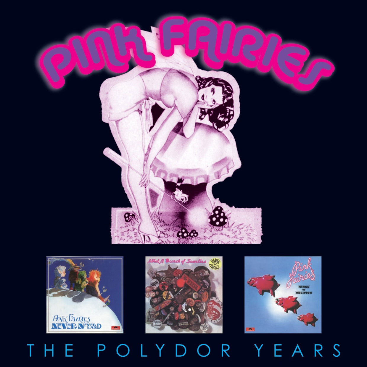 Pink Fairies - The Polydor Collection (3Cd) - Rock - 3CD