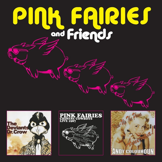 Pink Fairies - Pink Faries And Friends (3Cd) - Rock - 3CD
