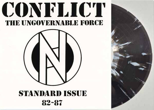 Conflict - Standard Issue Part 1 -  82-87 (Black With White Splatters) - Punk - LP
