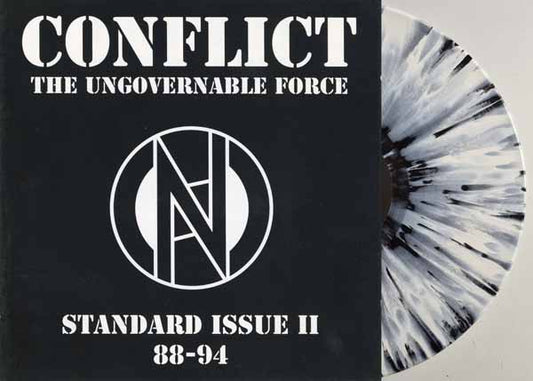 Conflict - Standard Issue Part 2 88-94 (White With Black Splatters) - Punk - LP