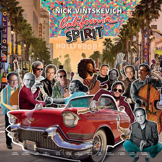 Nick Vintskevich - California Spirit (With Bill Champlin) - Jazz - LP