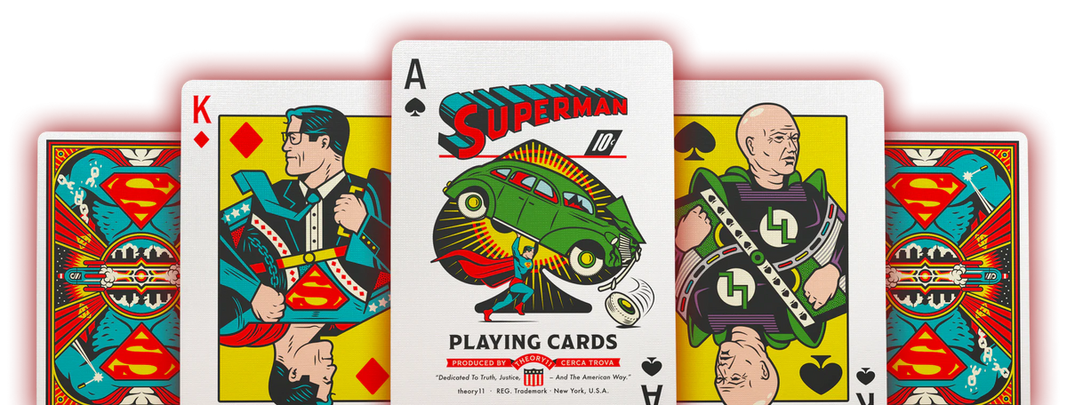 Superman Playing Cards - Theory11