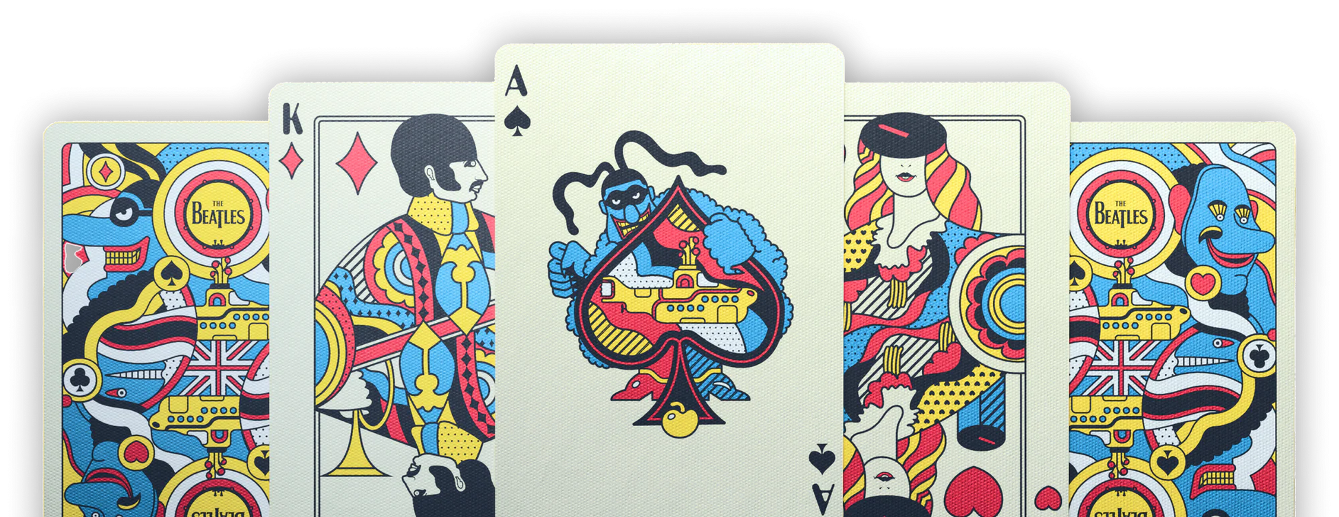 The Beatles Yellow Submarine Playing Cards - Theory11