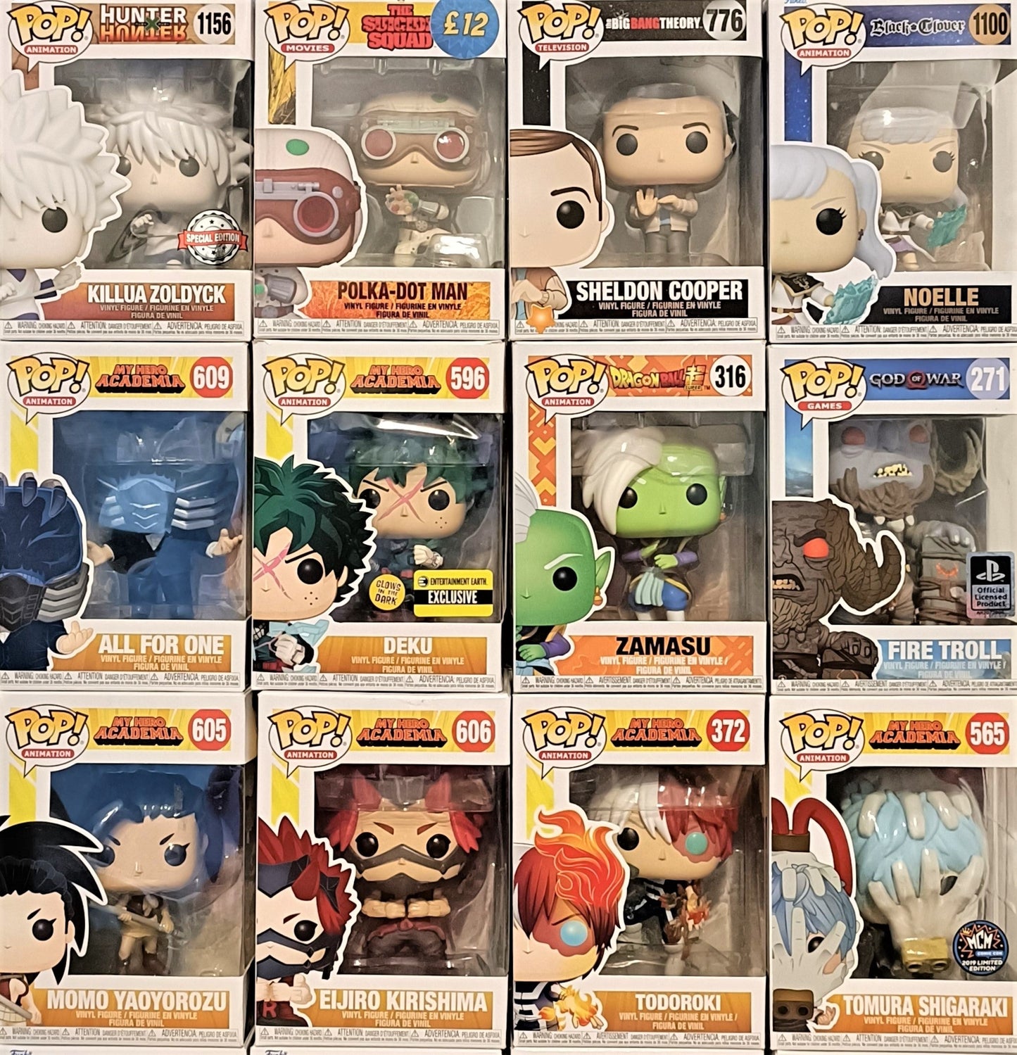 Funko Pop Anime Mystery Box