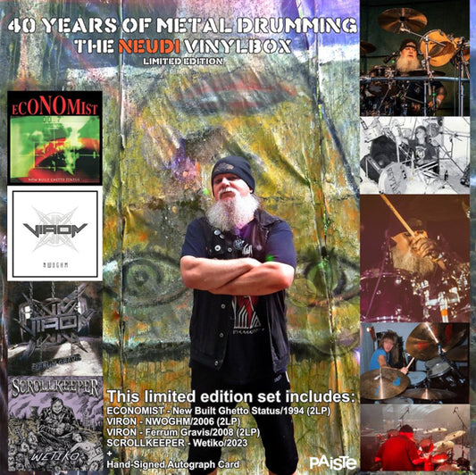 Various Artists - 40 Years Of Metal Drumming (7Lp Box Set) - Rock - LPB