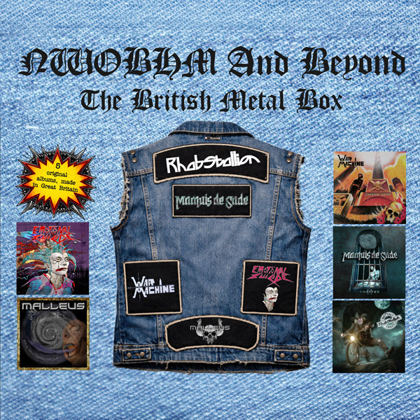 Various Artists - Nwobhm And Beyond - The British Metal Box (5Cd) - Metal - 5CD