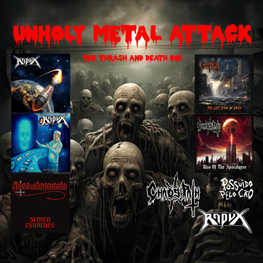 Various Artists - Unholy Metal Attack: The Trash & Death Box - Thrash Metal - 5CD