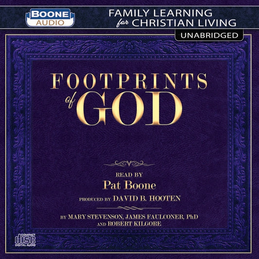 Pat Boone & David B. Hooten - Footprints Of God - Country/Folk - CD