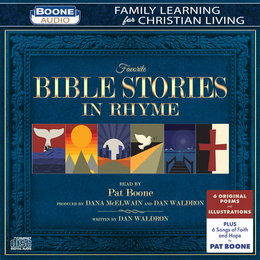 Pat Boone & Dan Waldron - Favorite Bible Stories In Rhyme - Country/Folk - CD