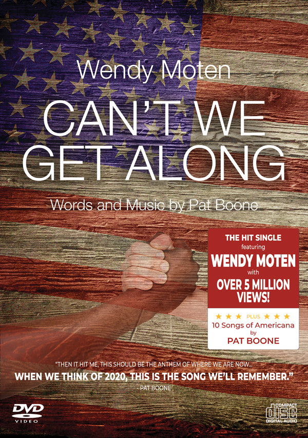 Wendy Moten & Pat Boone - Can'T We Get Along (Dvd+Cd) - Soul/Funk - DCD
