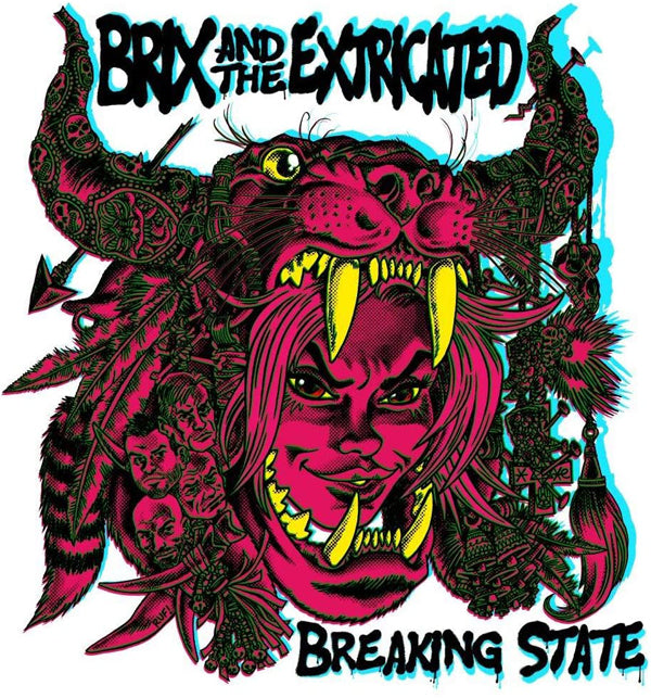 Brix And The Extricated - Breaking State (Blue Vinyl) - Rock - LP