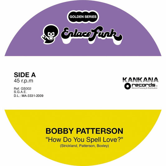 Bobby Patterson - How Do You Spell Love? - Soul/Funk - 7