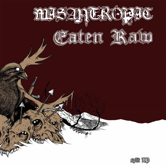 Misantropic/Eaten Raw - Split - Hardcore - LP