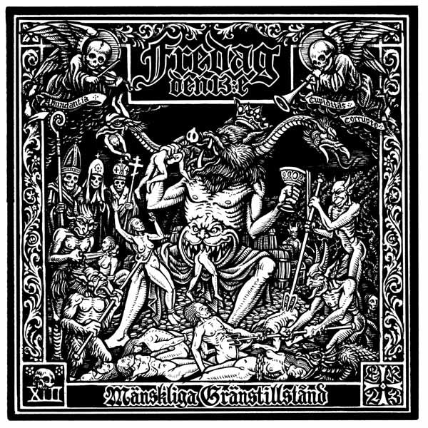 Fredag Den 13:E - Mänskliga Gränstillstånd - Punk - LP