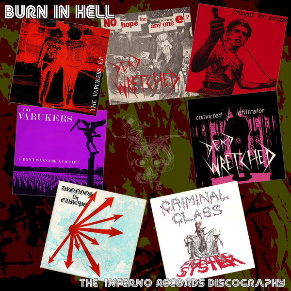 Various Artists - Burn In Hell - The Inferno Records Discography - Punk - LP