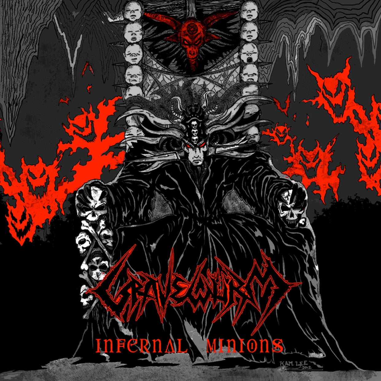 Gravewurm - Infernal Minions - Black Metal - CD