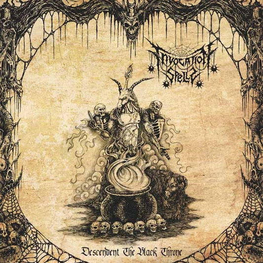 Invocation Spells - Descendent The Black Throne - Black Metal - CD