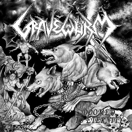 Gravewurm - Doomed To Eternity - Black Metal - CD